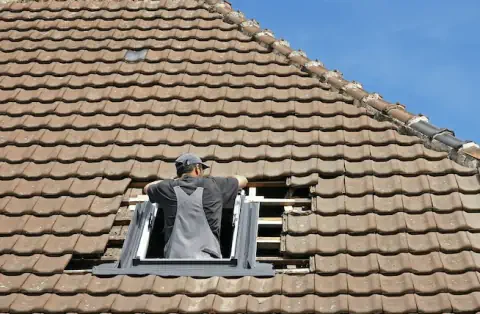 Pose de velux au Pouliguen